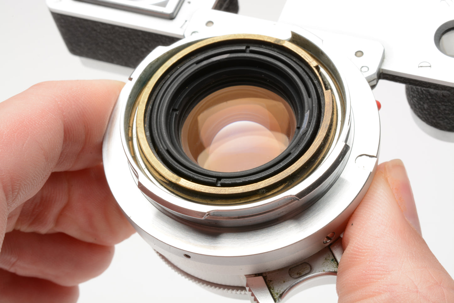 Leica Summicron-M 35mm f2 V1 8 Element 11308 w/Goggles, Great!!