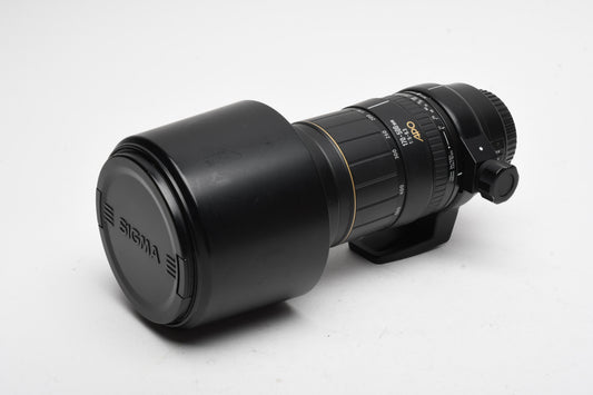 Sigma AF 170-500mm f5-6.3 APO Tele Zoom, Canon EF Mount, Hood