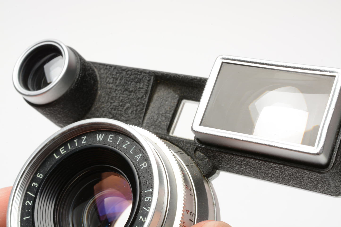 Leica Summicron-M 35mm f2 V1 8 Element 11308 w/Goggles, Great!!