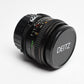 Deitz 28mm f2.8 wide angle lens for Nikon Ai, UV filter, Nice