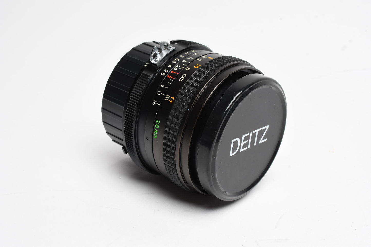 Deitz 28mm f2.8 wide angle lens for Nikon Ai, UV filter, Nice