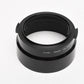 SMC Pentax 85mm f2, 100mm f4 Plastic snap on lens hood