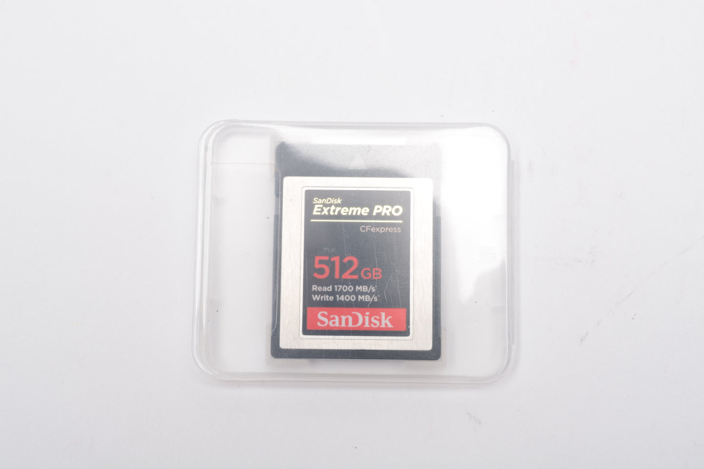 SanDisk 512GB Extreme PRO CFexpress Type B Memory Card, Formatted