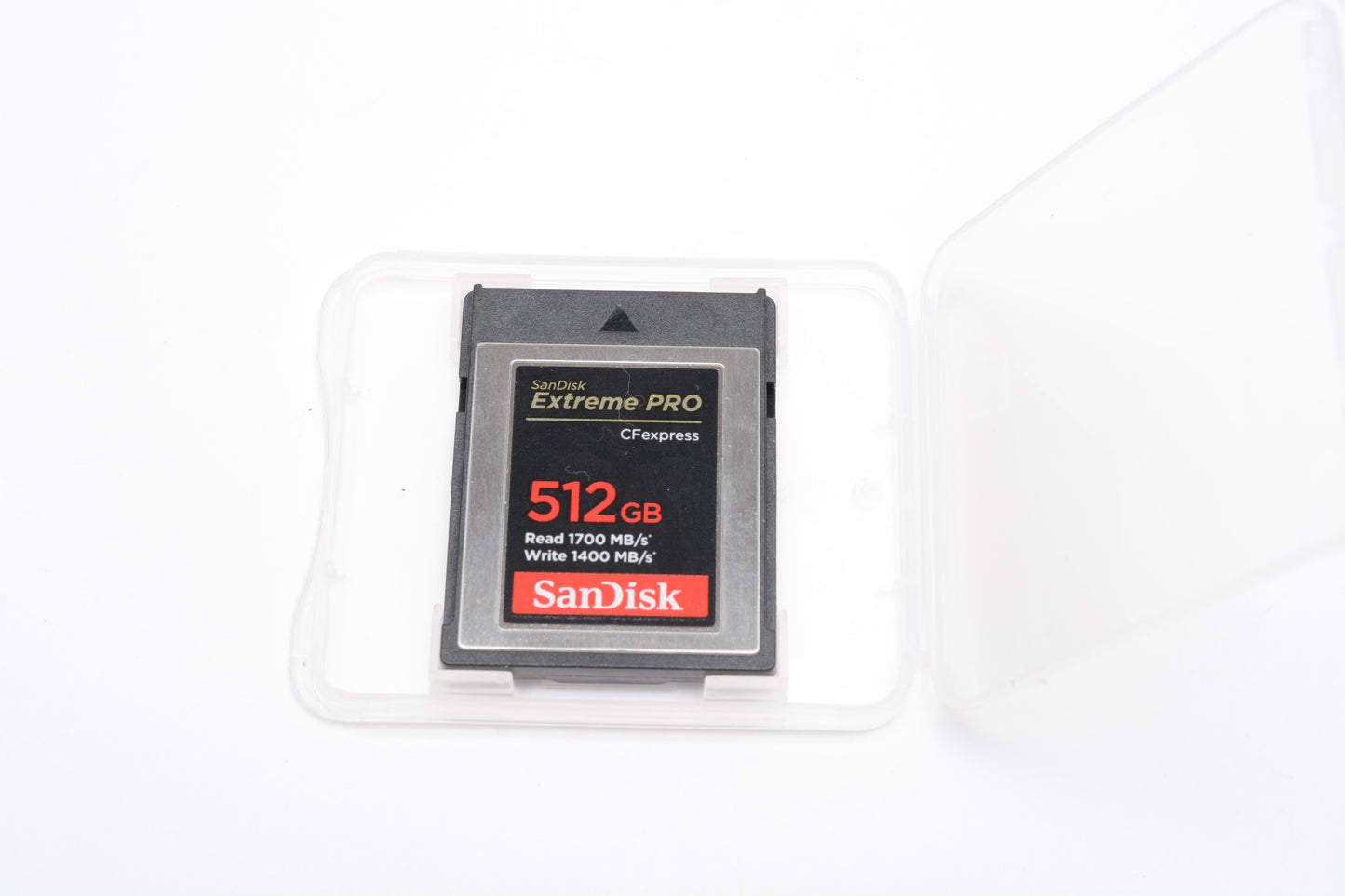 SanDisk 512GB Extreme PRO CFexpress Type B Memory Card, Formatted