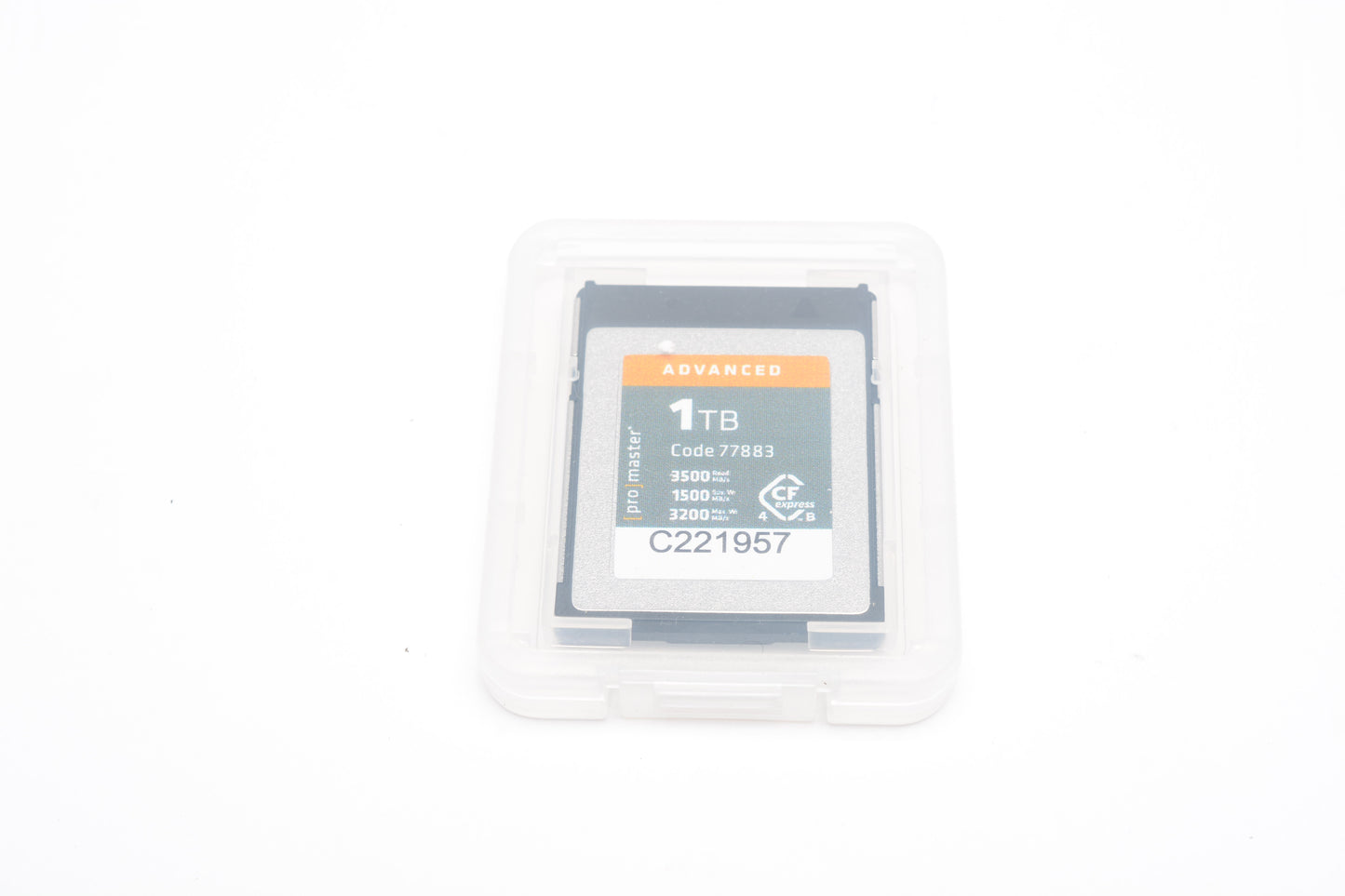 Promaster 1TB CFexpress Type B Advanced Memory Card, Formatted