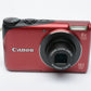 Canon Powershot A2200 14.1 MP Digital Point&Shoot Camera (Red), Batt+charger+USB