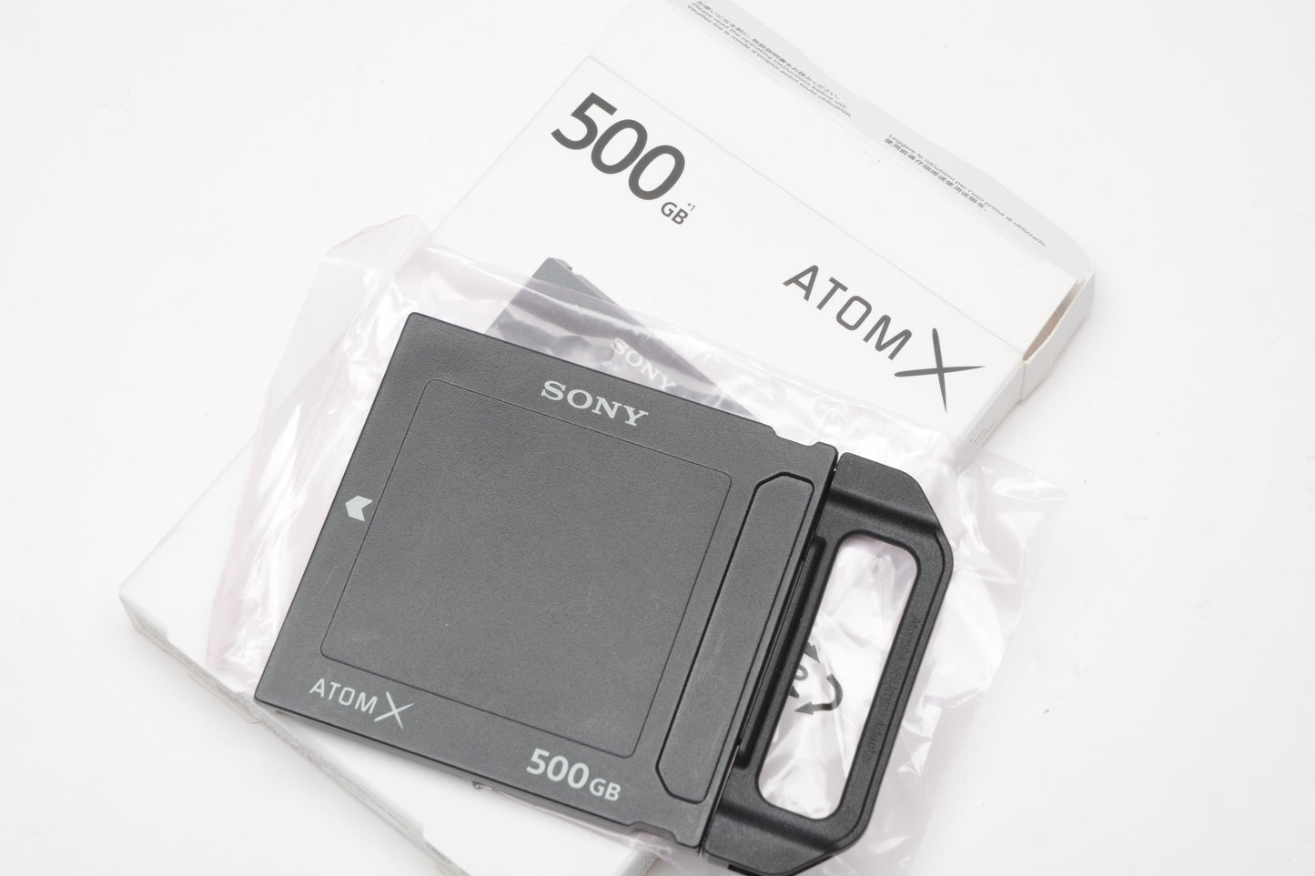 Sony Atom X 500GB SSD Media SV-MGS50, w/Mini Adapter