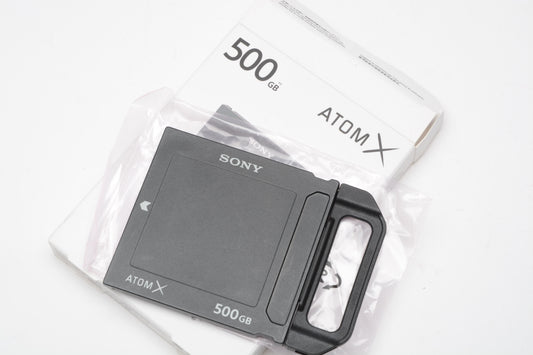 Sony Atom X 500GB SSD Media SV-MGS50, w/Mini Adapter