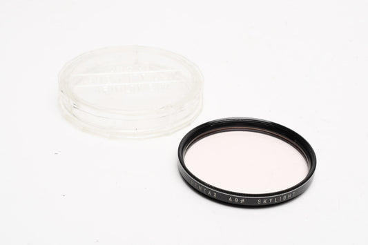 Pentax 49mm Skylight filter in jewel case, Very clean
