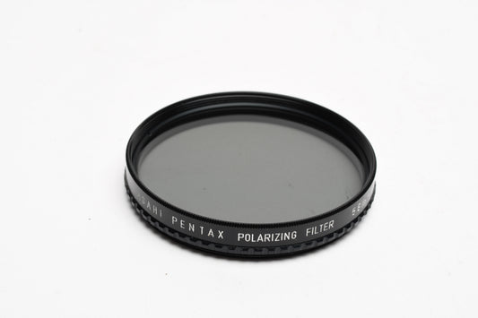 Pentax 58mm Linear polarizing filter in jewel case, Very clean