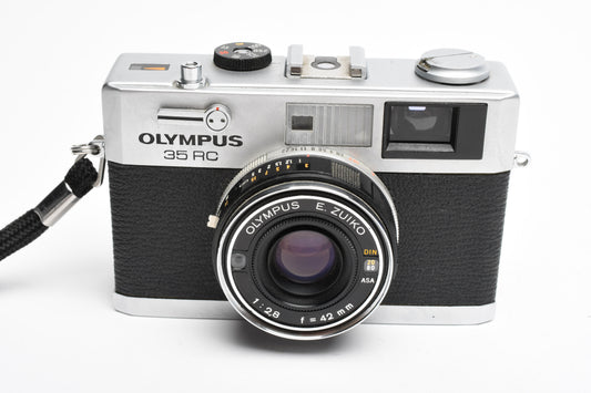 Olympus 35 RC 35mm Rangefinder camera, New seals, tested, Great!