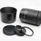 Tamron AF 80-210mm f4.5-5.6 zoom lens w/caps, hood + UV filter (Nikon AF) 178D