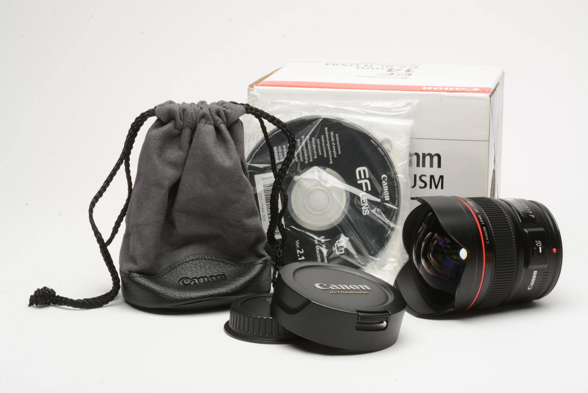 Canon Ef Ef 14mm F2 Canon 14mm EF II Ultra Wide-Angle Lens USM