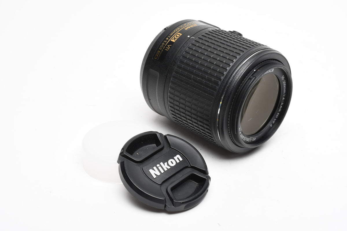 Nikon AF-S Nikkor 55-200mm F4-5.6G II ED DX VR compact zoom, *Bargain