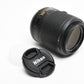 Nikon Nikkor AF-S DX 18-140mm f3.5-5.6G ED VR Lens w/Caps, Nice