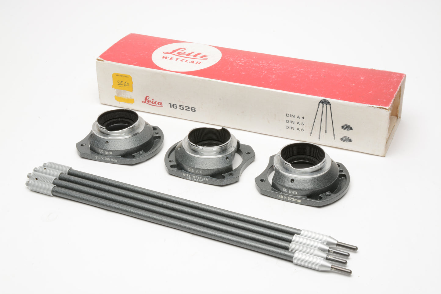 Leica BOOWU-M Copy Stand 16526 w/DIN A4, A5, A6 BOWUM