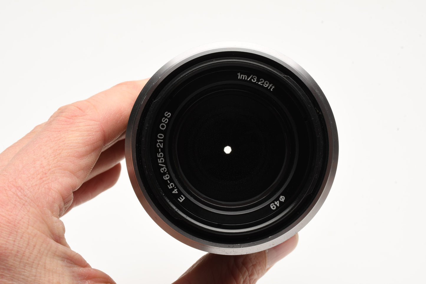 Sony 55-210mm f4.5-6.3 E-Mount lens, Hood+Caps, Bargain, Still good