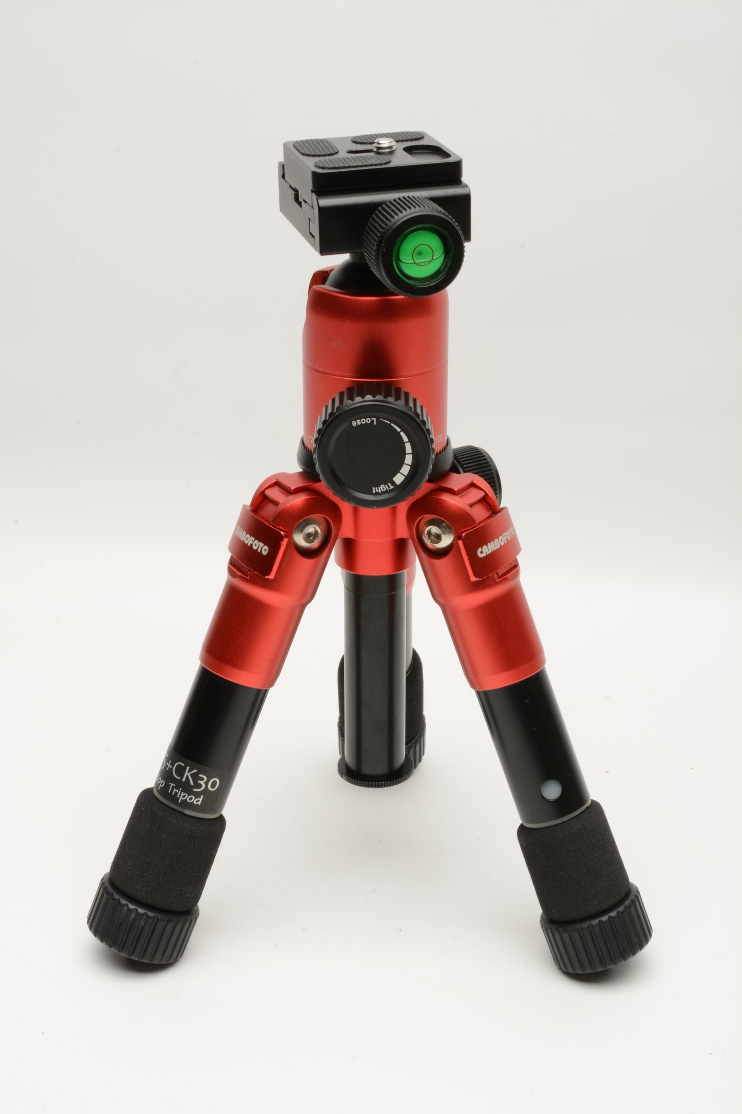 Cambofoto M225+CK30 Tabletop Tripod w/Ball head and QR plate, Great!