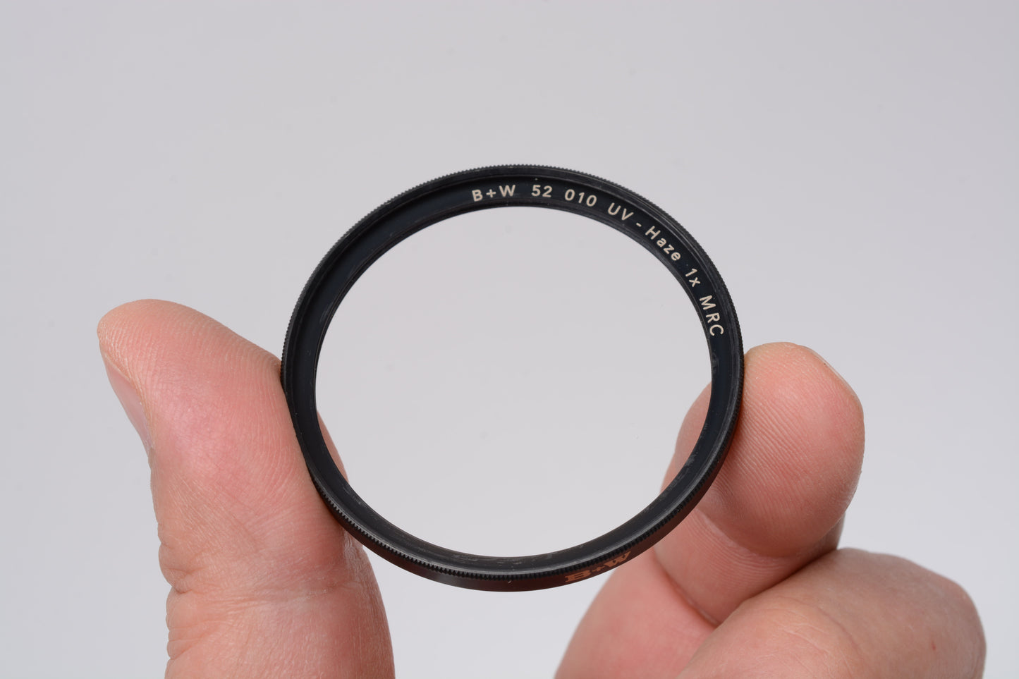 B+W 52mm UV Haze F-Pro 1X MRC, Clean
