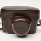 Leica 14528 IDCOO M Brown Leather Eveready Case M3, M2 Bodies, Good