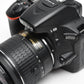 Nikon D5500 DSLR w/AF-P 18-55mm f3.5-5.6 VR, batt, charger 10,510 Acts!