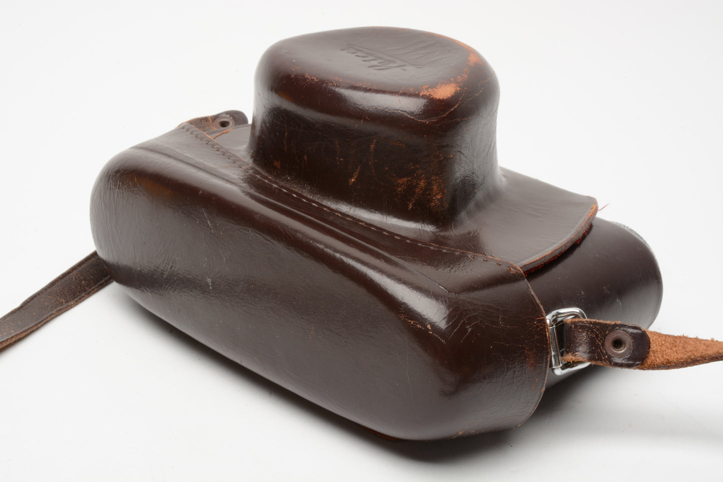 Leica 14528 IDCOO M Brown Leather Eveready Case M3, M2 Bodies, Good