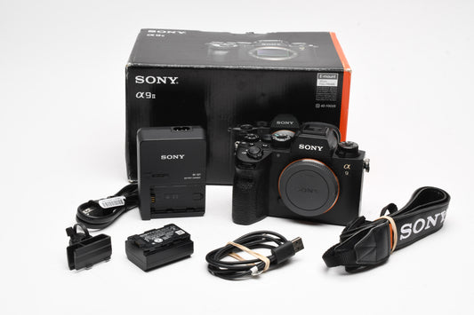 Sony A9 II Mirrorless Body 131K Acts, Tested, Boxed, Great!