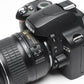 Nikon D40 DSLR body w/Nikkor 18-55mm f3.5-5.6G ED II, 2Batts+Case, Great!