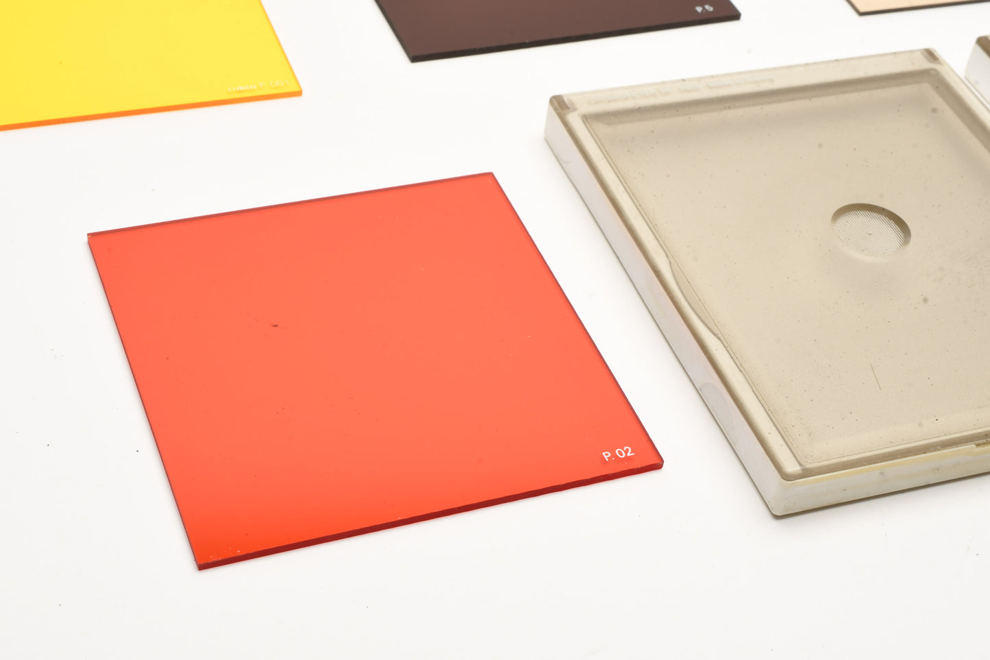 6X Cokin P Series filters 001, 02, 005, 027, 121, 160, Good condition