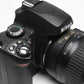 Nikon D40 DSLR body w/Nikkor 18-55mm f3.5-5.6G ED II, 2Batts+Case, Great!