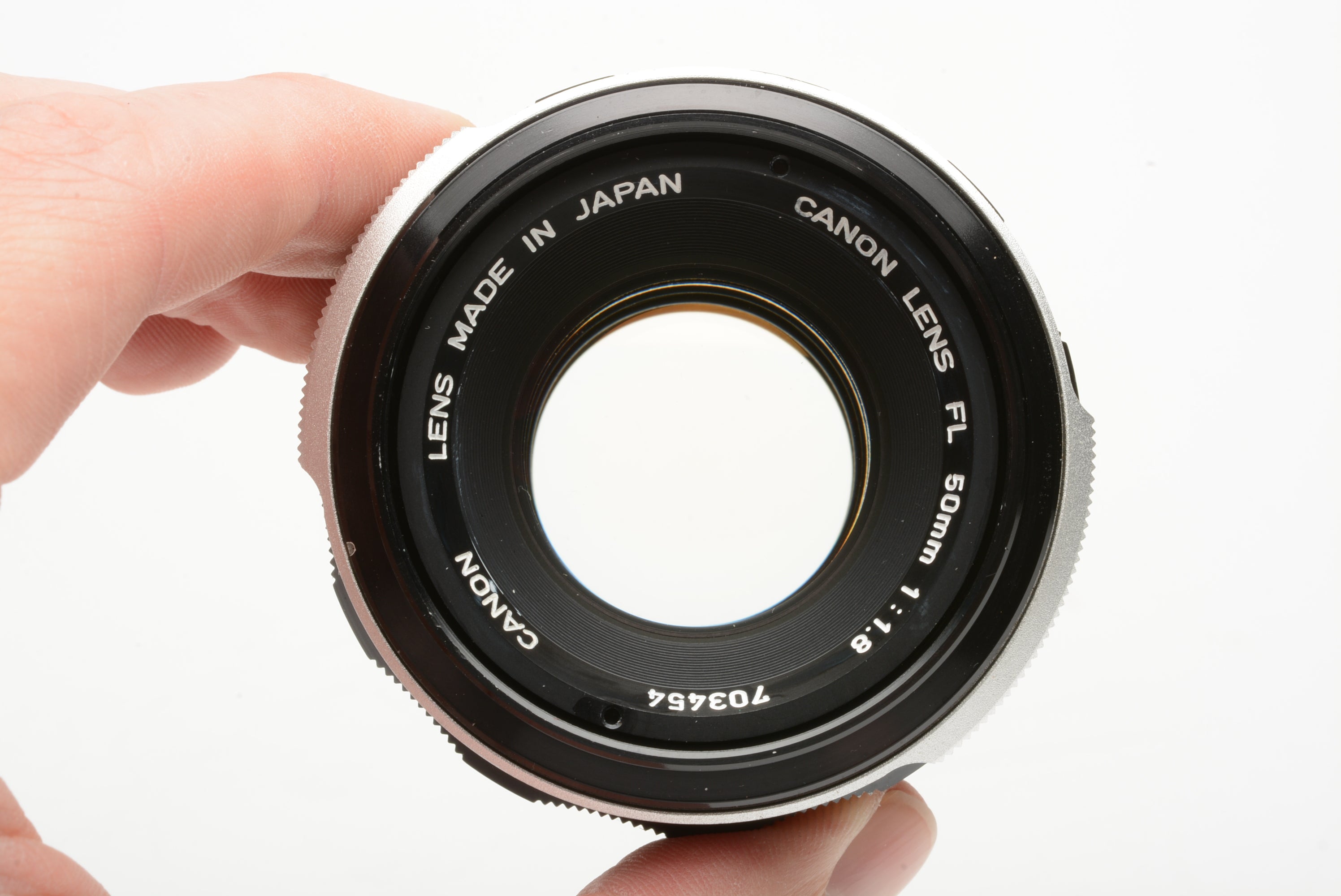 Canon FL 50mm f/1.8 Prime Lens, very clean, caps