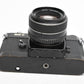 Pentax ES II Black 35mm SLR w/50mm F1.4 prime lens, case, Good! Tested