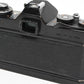 Pentax ES II Black 35mm SLR w/50mm F1.4 prime lens, case, Good! Tested