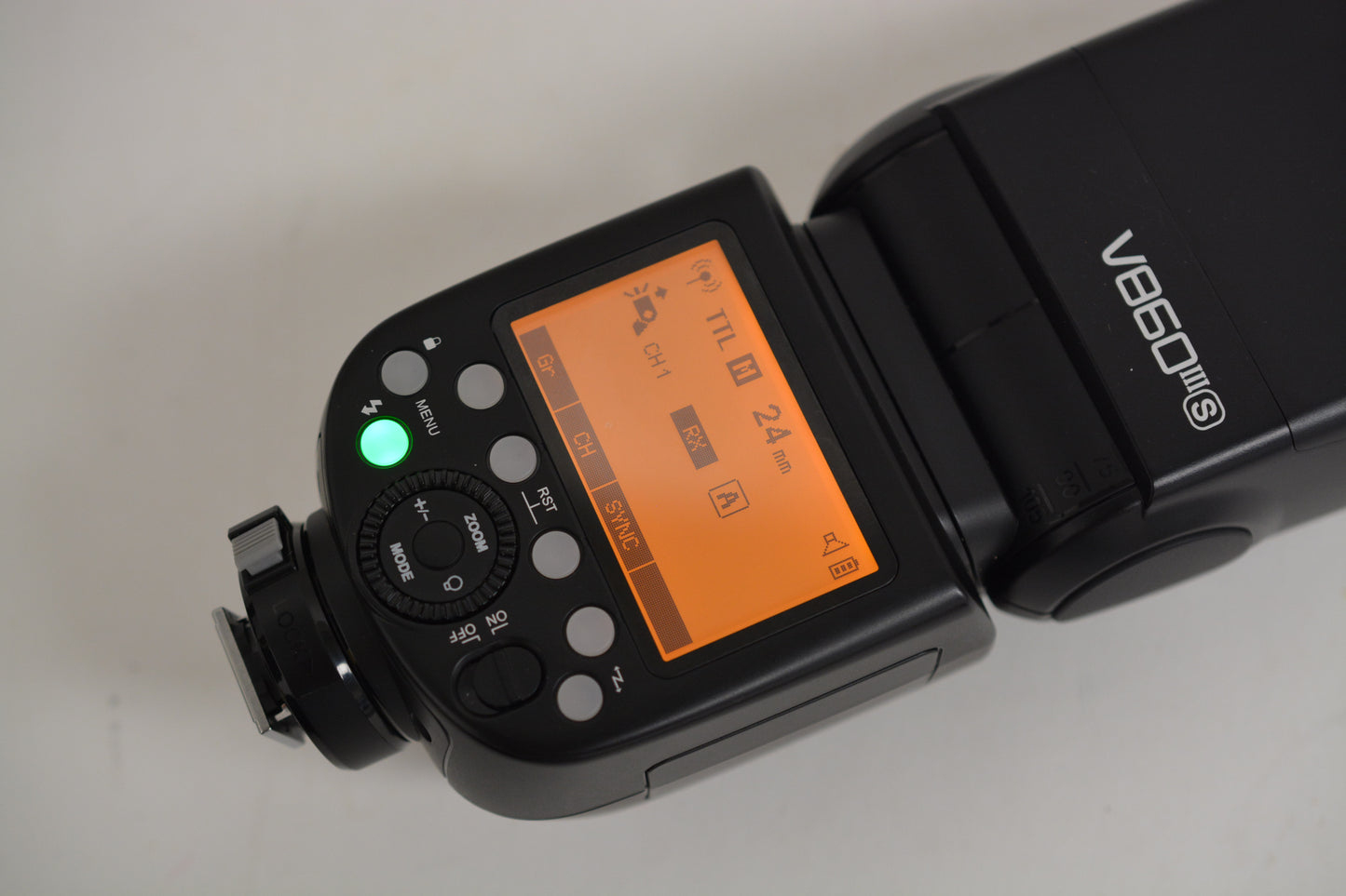 Godox Ving V860III TTL Li-Ion Flash for Sony V860IIIS, Case+ Manual + batt