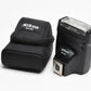 Nikon Speedlight SB-400 flash, Tested, Nice & Clean, w/case, Great!