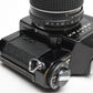 Pentax ES II Black 35mm SLR w/50mm F1.4 prime lens, case, Good! Tested