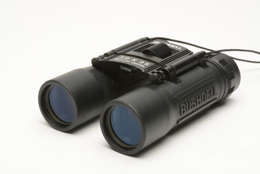 Bushnell 10x25 Binoculars 302 feet at 1000 yards w/case, Nice & Clean