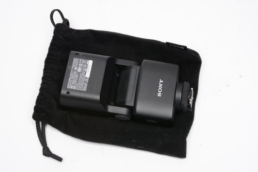 Sony HVL-F28RM Compact flash, pouch, very clean, tested