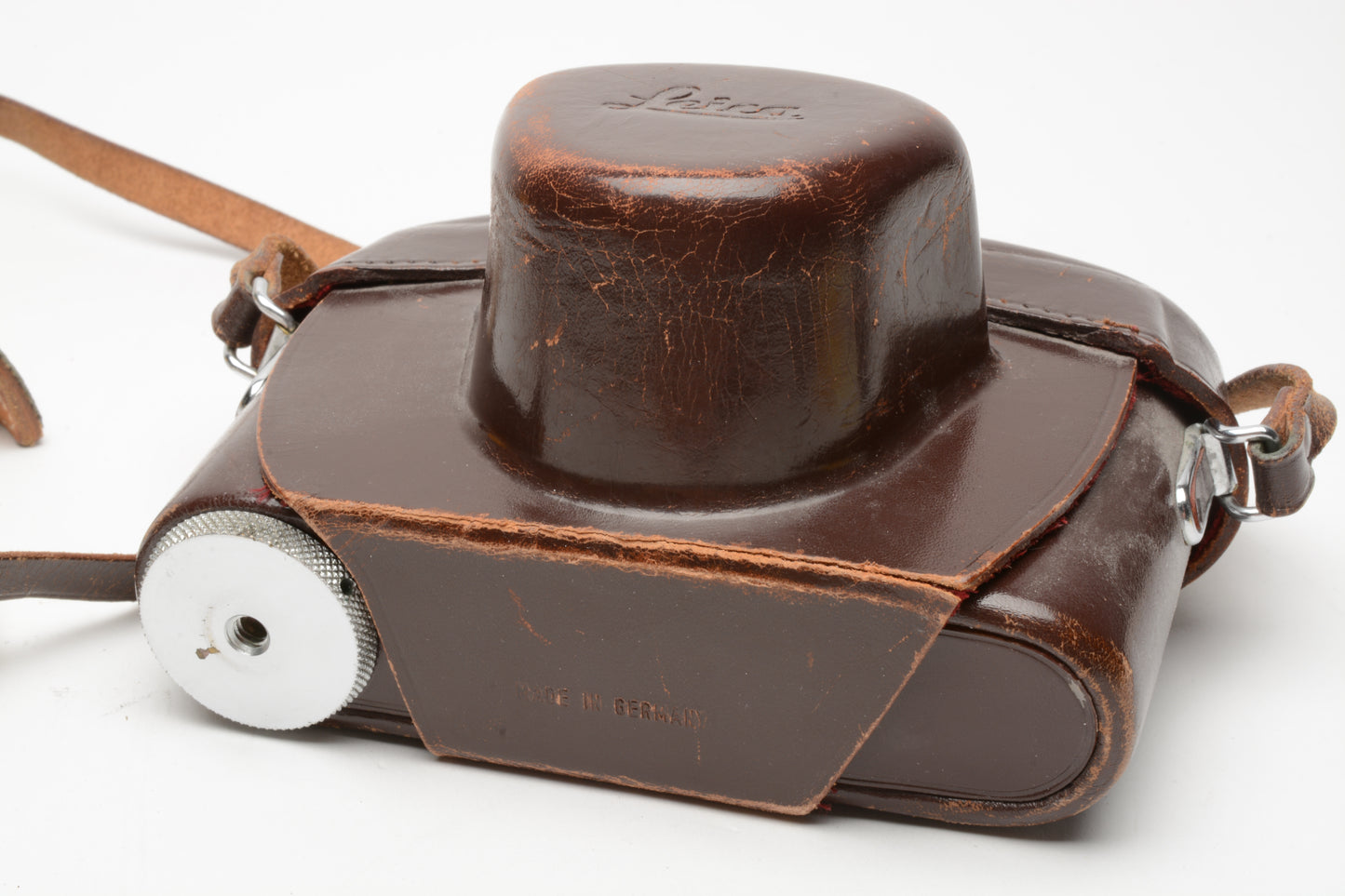 Leica 14528 IDCOO M Brown Leather Eveready Case M3, M2 Bodies
