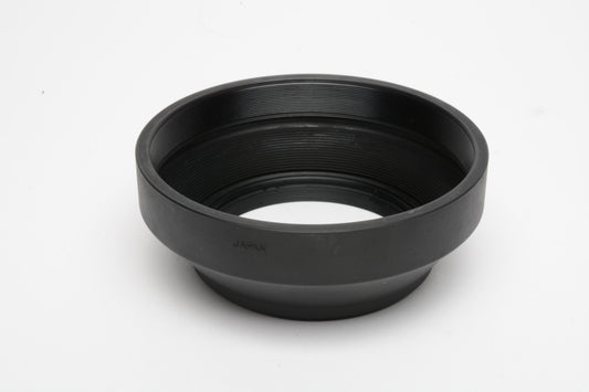 Mamiya Rubber Lens Hood M77 #1 No1 screw on - Clean