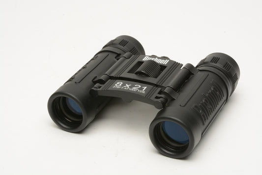 Bushnell 8x21 Binoculars 378 feet at 1000 yards, case, nice & clean