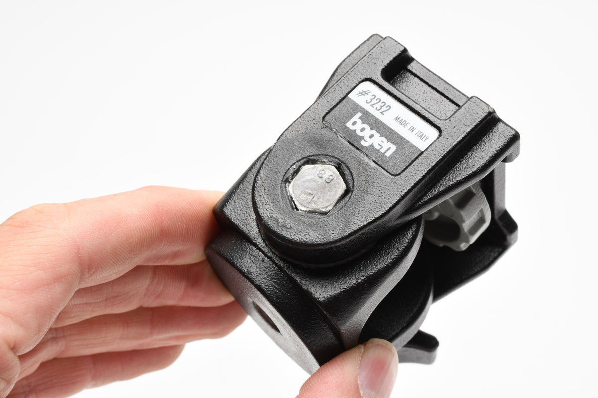 Manfrotto Bogen 3232 Swivel Tilt Head for Monopods, Great, Clean