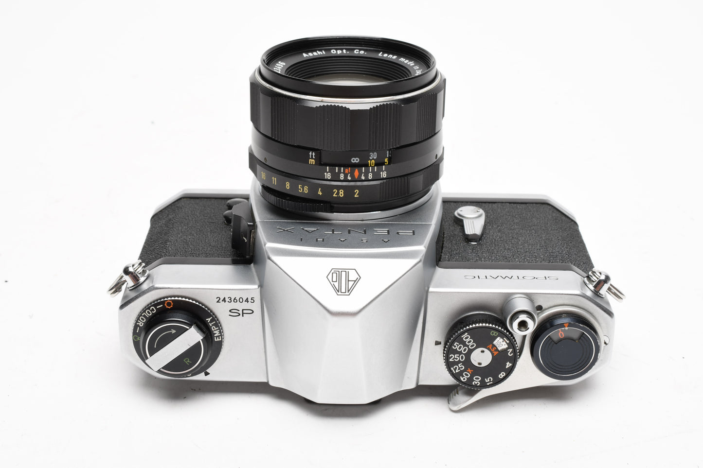 Pentax Spotmatic SP 35mm SLR w/55mm f2 Super Takumar, Tested, great