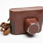 Fed 4 Rangefinder 35mm Camera Body w/ Original Leather Case (USSR) works!
