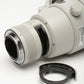 Canon EF 500mm F4 L IS II USM, hard case, hood, caps, Mint, USA version