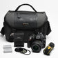 Nikon D3300 DSLR w/18-55mm zoom, 2X Batts, filters, Case, Only 2616 Acts!
