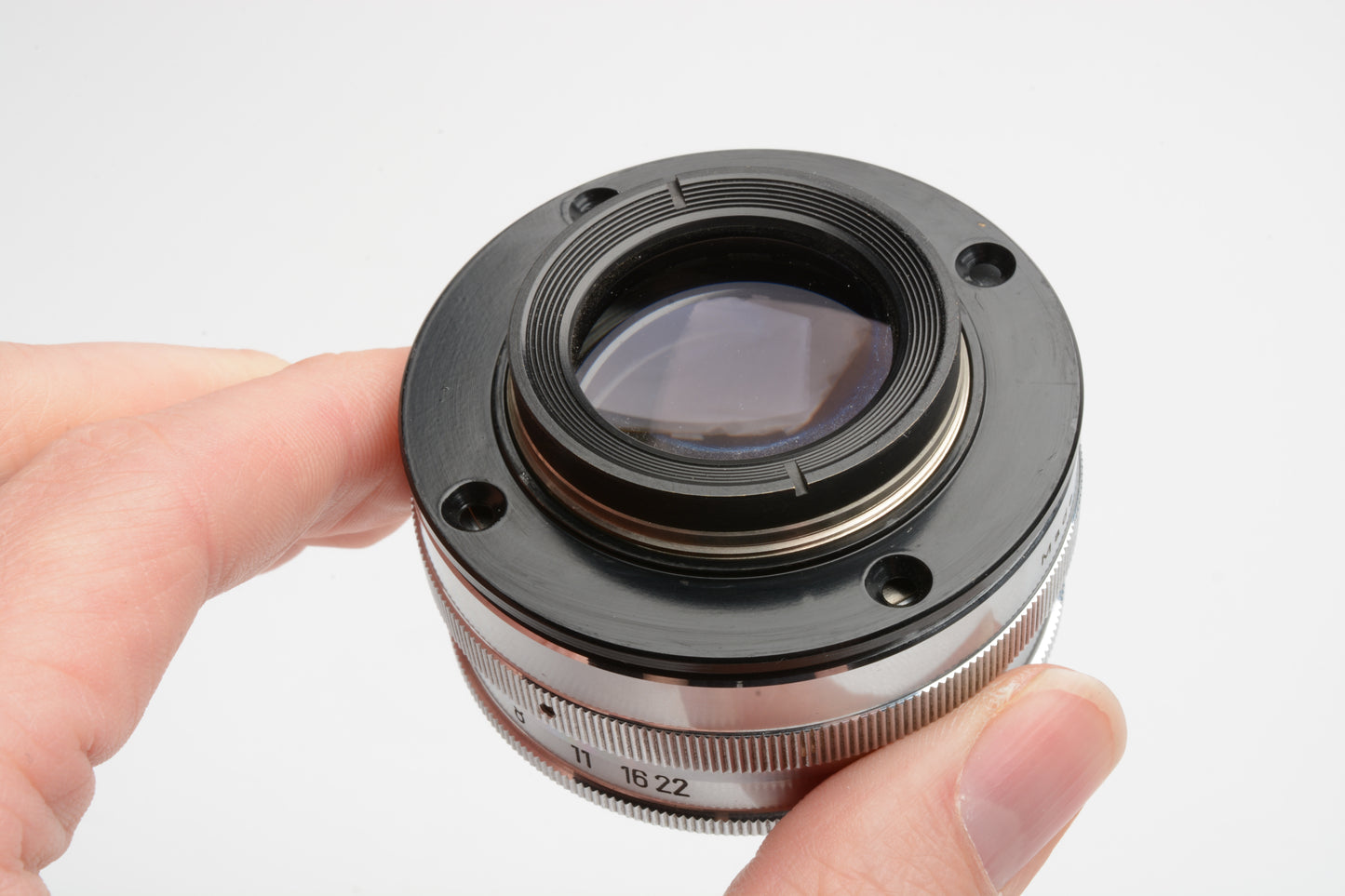 Schneider Componar 135mm f4.5 Enlarging lens, 20 blades, Quality