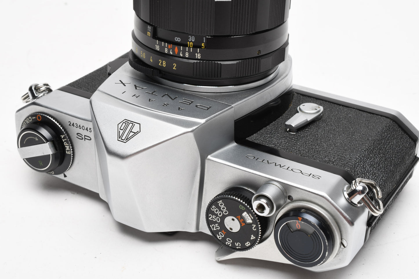 Pentax Spotmatic SP 35mm SLR w/55mm f2 Super Takumar, Tested, great