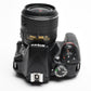 Nikon D3300 DSLR w/18-55mm zoom, 2X Batts, filters, Case, Only 2616 Acts!