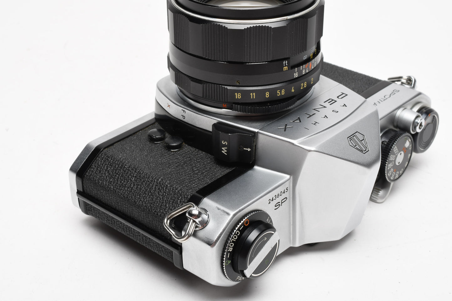 Pentax Spotmatic SP 35mm SLR w/55mm f2 Super Takumar, Tested, great